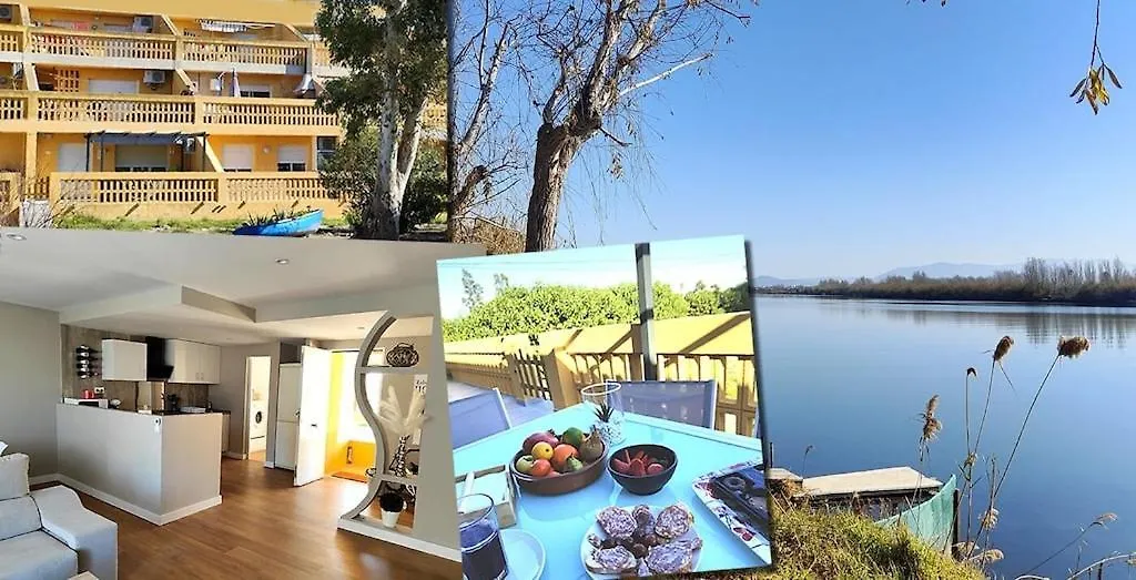 Apartament Superbe Appartement Terrasse Entierement Renove Au Bord De L'Ebre Deltebre